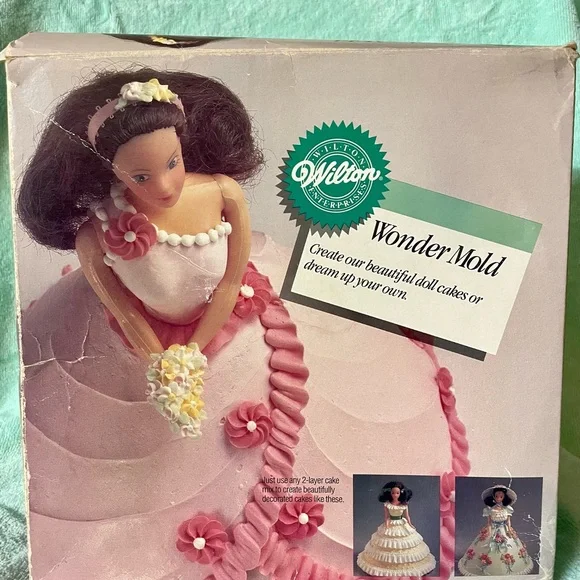 Wilton doll cheap cake pan